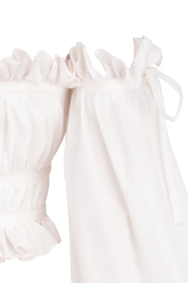 

white Tops high quality 2020 New Women long sleeve Tops Strap Knitted bandage tops strap party bandage tops wholesale