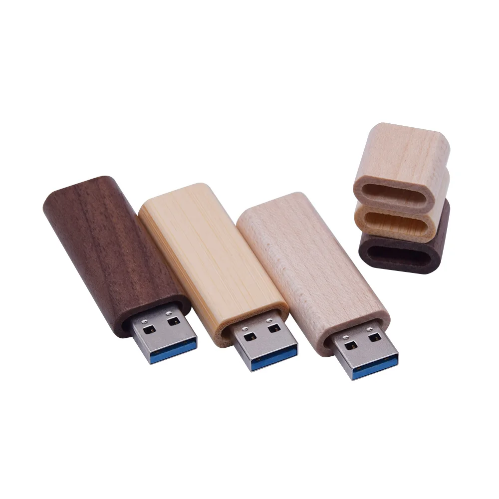 Высокоскоростной Usb 3 0 флеш накопитель из дерева 128 Гб 64 ГБ 32 16 свадебные фото
