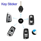 11 мм наклейка на автомобильный Эмблема Ключ для BMW F31 X5 E53 E87 E30 E39 E36 F20 E92 X5 E70 E46 E91 E34 F11 E70 X1 X3 F25 E53