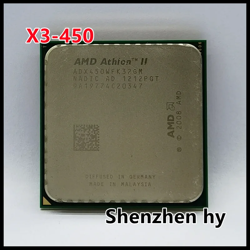 

X3 450 x3-450 3.2 GHz Triple-Core CPU Processor ADX450WFK32GM Socket AM3