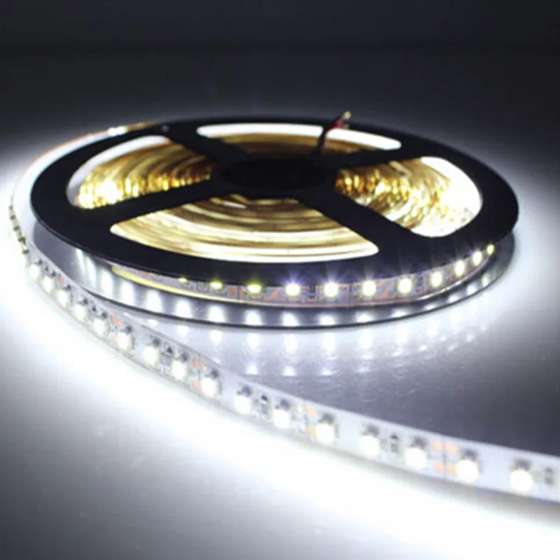 

20m/lot Led Strip light Single Row 120led/m DC12V 3528 SMD White Brighter LED Flexible Lights Non-waterproof lamp Free Shipping
