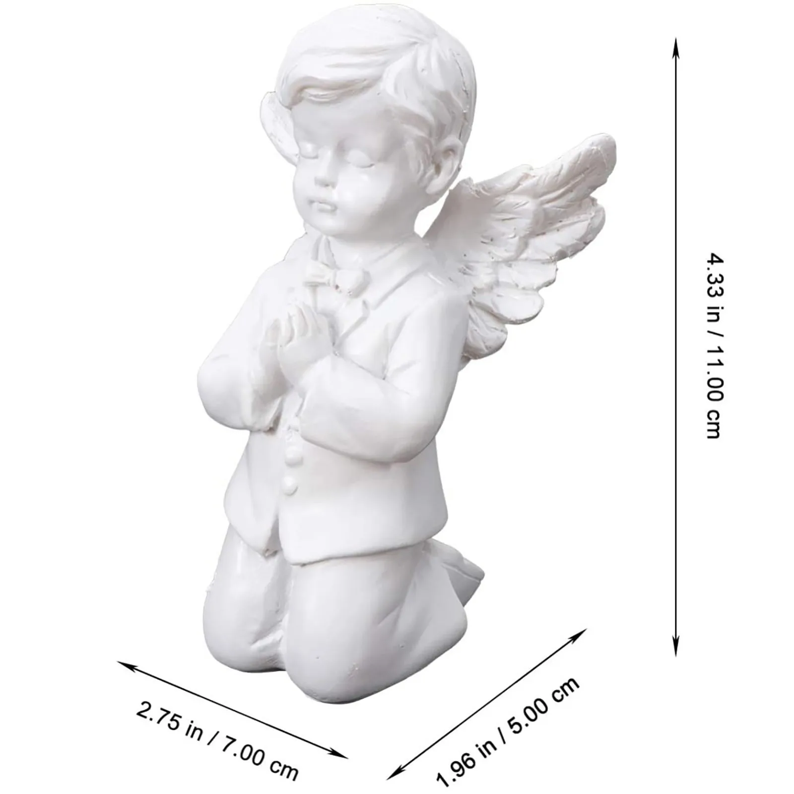 

Tuin Decoratie Angel Figurine Praying Cherub Adorable Cherubs Angels Statues Figurine Indoor Outdoor Home Garden Decoration
