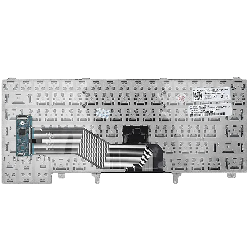 Новая черная клавиатура US для ноутбука Dell E6220 E6230 E6430 E6420 E6440 E5420 E6320 E6330 | Компьютеры