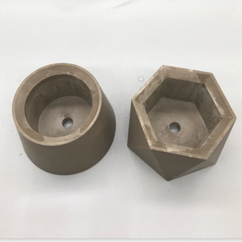 Силиконовые формы для горшков бетона цементные геометрические пластыри садовых