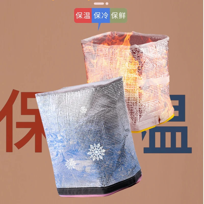 Вместительная сумка для ланча женщин водонепроницаемая изолированная через