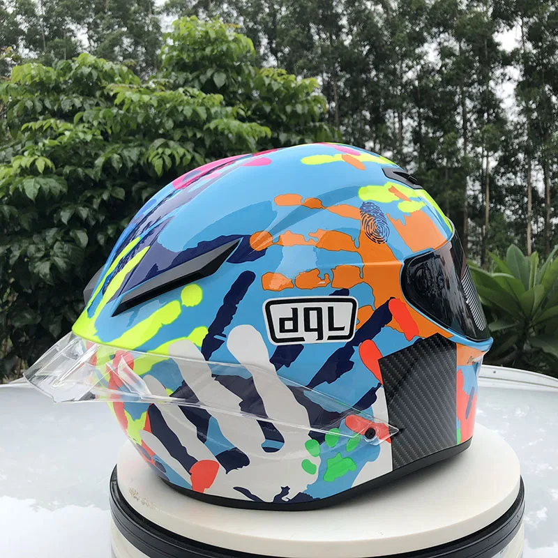 Шлем для мотокросса с полным лицом capacete da motocicleta шлем верховой езды cascos gpr спойлер