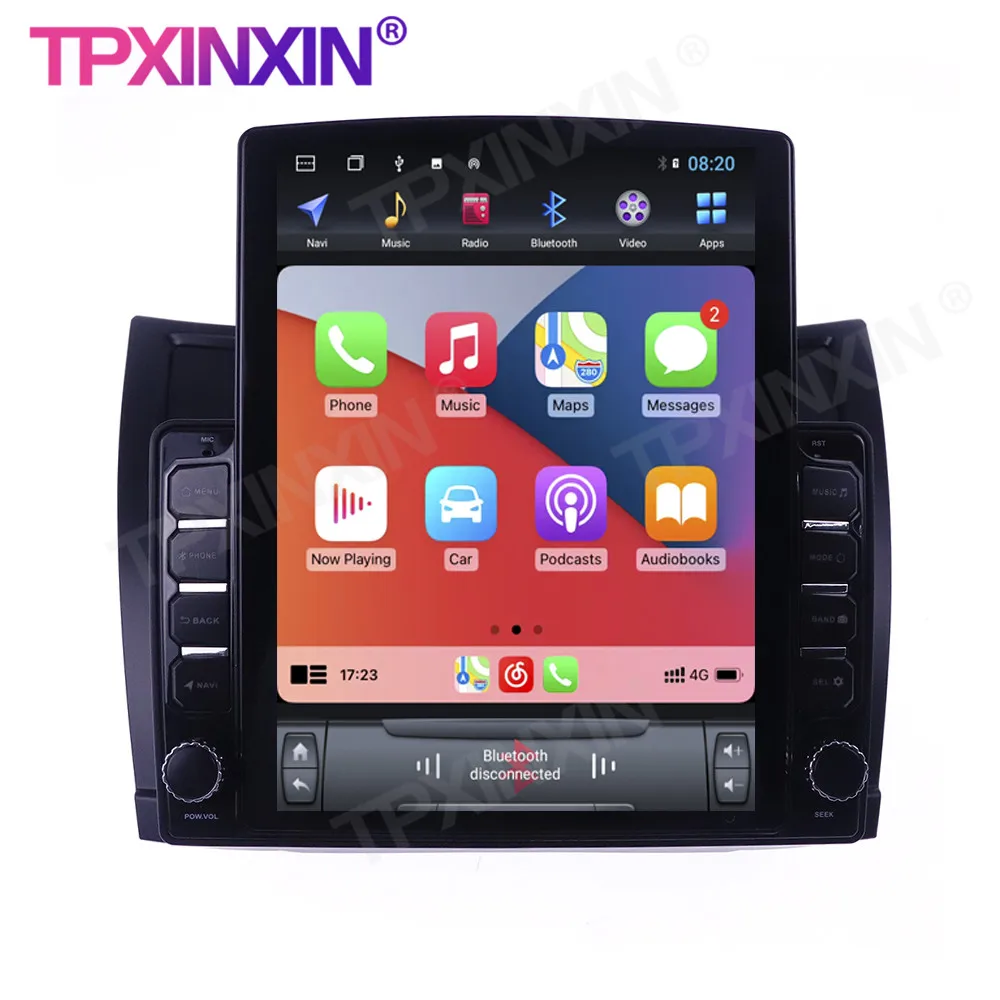 구매 Toyota Yaris 2005-2012 용 라디오 무선 카플레이 6G + 128G 안드로이드 10.0 GPS 차량용 멀티미디어 플레이어, 헤드 유닛 오디오 라디오 네비게이션