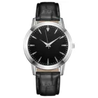 Часы наручные мужские кварцевые с кожаным ремешком, люксовые Простые повседневные, с мини циферблатом, 2020