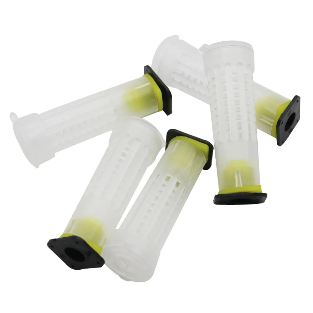 

Plastic Beekeeping Queen Cages Multi-Functional Cage Bee Equipment Beekeeping Tools Bee Queen 100 Pcs