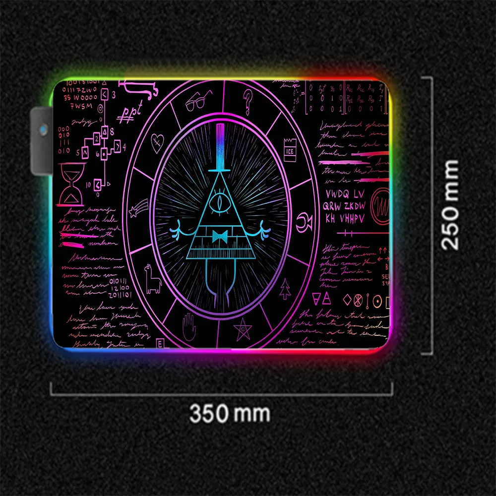 Игровой коврик для мыши с RGB-подсветкой | Компьютеры и офис