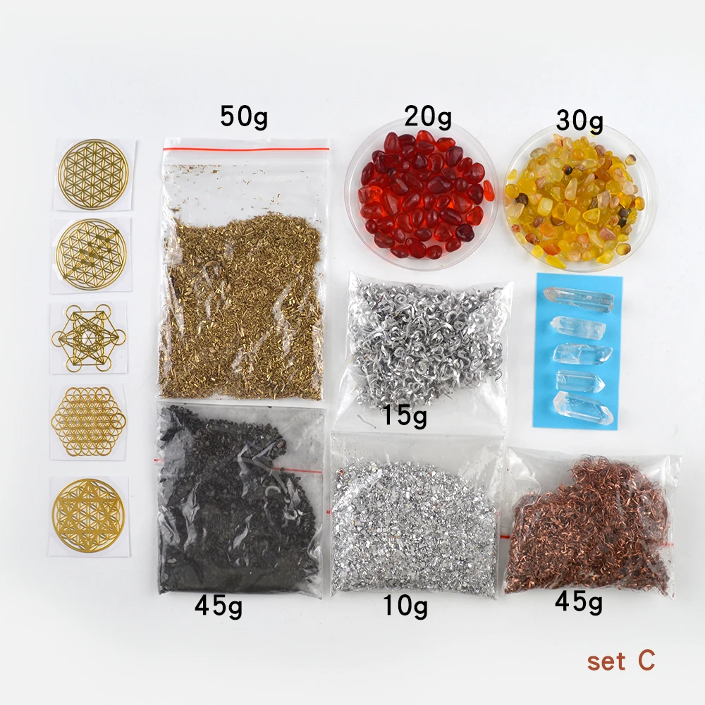 Virutas Железный хрустальный камень латунные стружки медная алюминиевая пудра