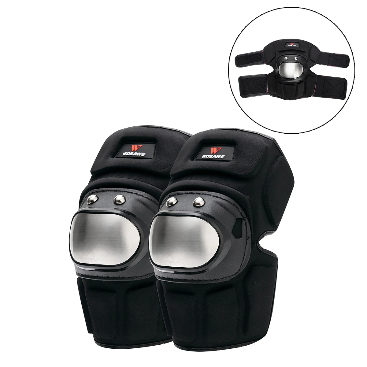 WOSAWE защитная пластина из нержавеющей стали налокотник защита для мотоцикла