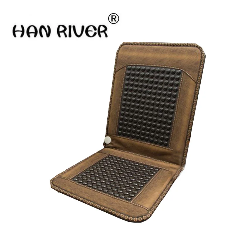 

Jade cushion germanium stone cushion office heating boss chair cushion heating cushion for leaning on of ochre heating pad germa