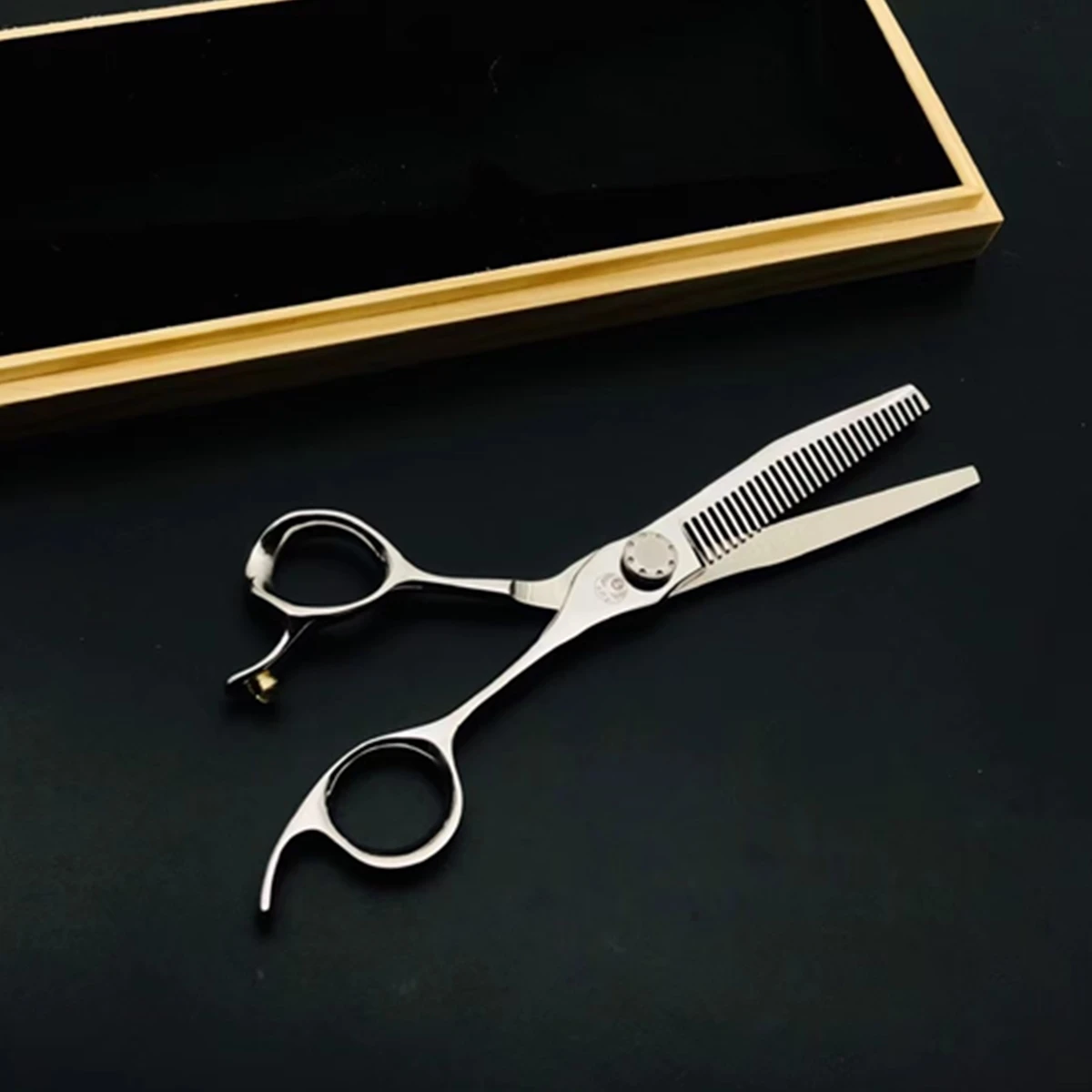 

6 Professional Hair Salon Structure Scissors Set Cutting Barber Haircut Thinning Shear Scissors Hairdressing Hair Tools Scissors