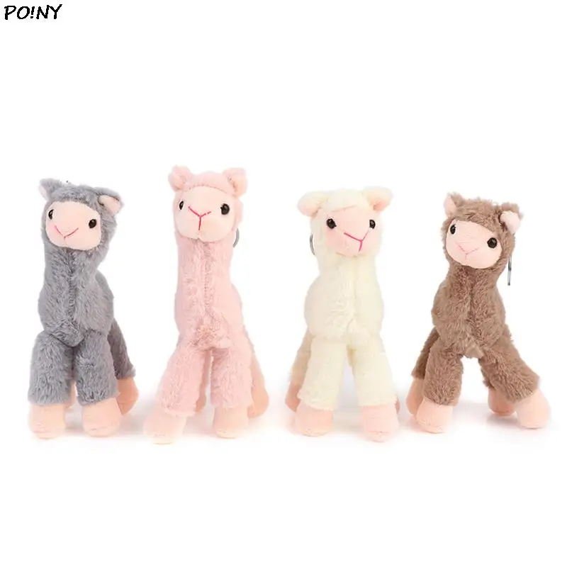 

18Cm Cute Alpaca Stuffed Plush Toys Cute Dress Pendant Dolls Gifts Birthday Wedding Party Decor