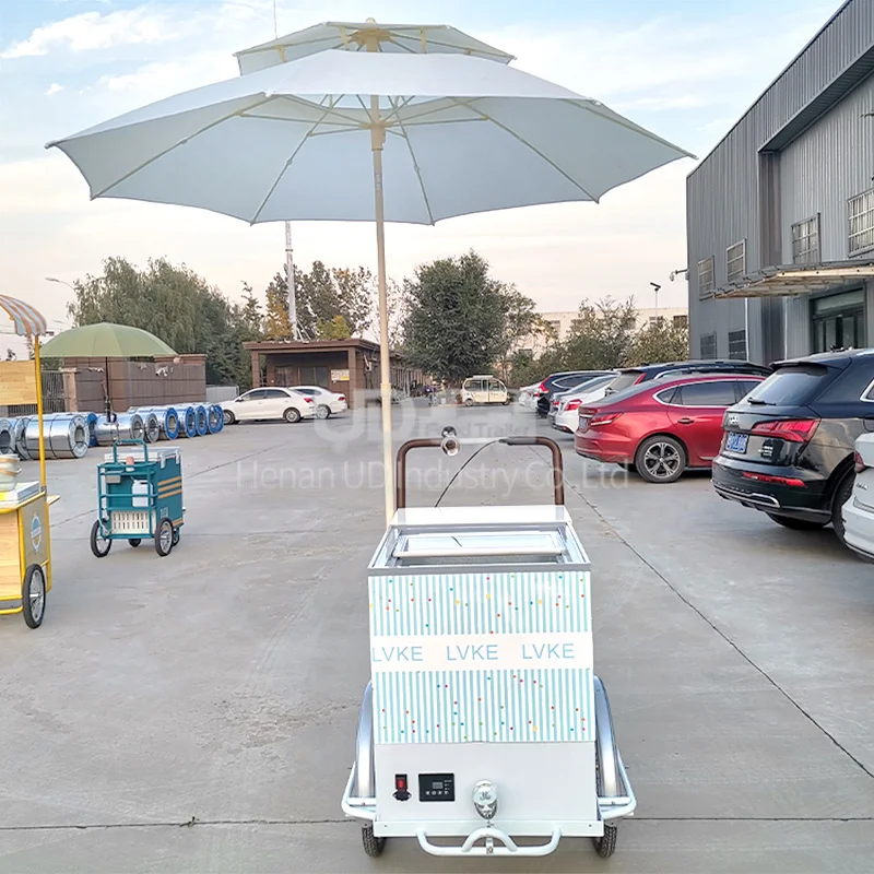 Новый дизайн мороженое молочный чай сок бар тележки для пиццы подставка хот-дога