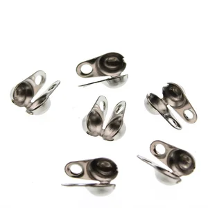 Цепочка с бусинами из нержавеющей стали, 22,43,24,5 мм, 50 шт.