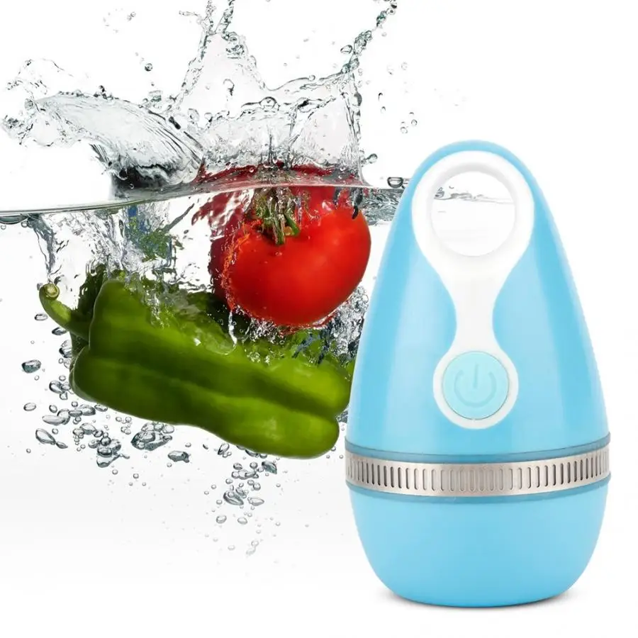

100-240V Vegetable Washer Automatic Portable Fruits Vegetable Washing Disinfection Machine Ozone Disinfection Fruit Basket