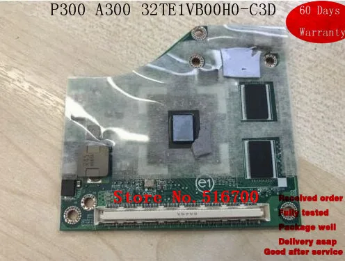 Запасные части VGA-карта для Toshiba Satellite Pro P300 A300 графическая GPU 32TE1VB00H0-C3D | Компьютеры
