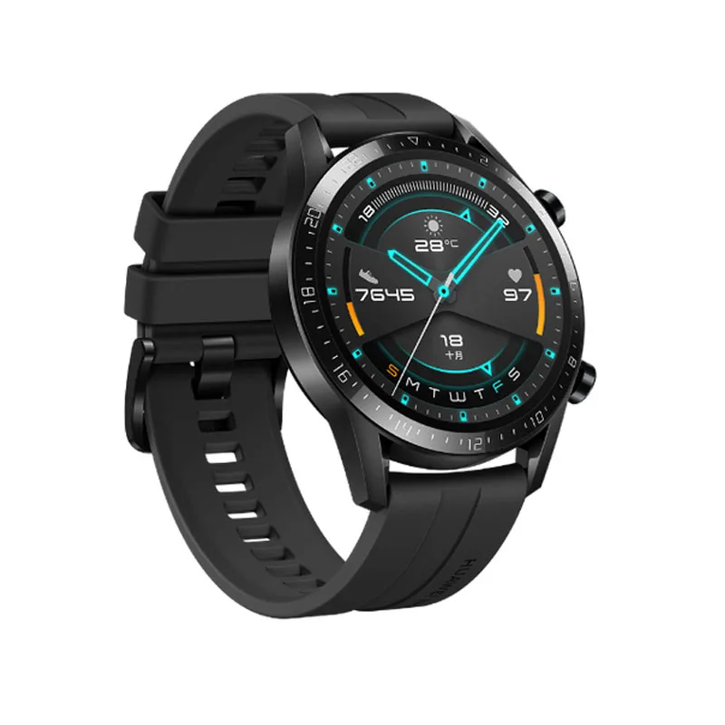 Часы Huawei GT2 GT 2 GPS BT5.1 с сердечком и кислородным монитором браслет 5ATM