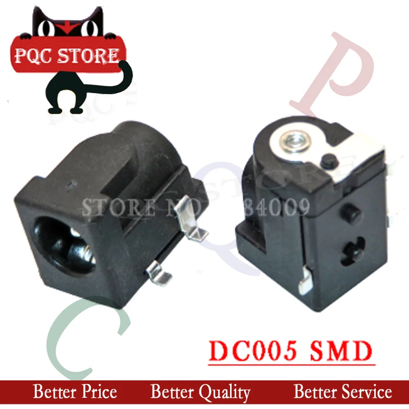 10 шт. DC-050 SMD/DIP DC005 5 5*2 1 мм DC разъем питания 5x2 DC050 | Обустройство дома