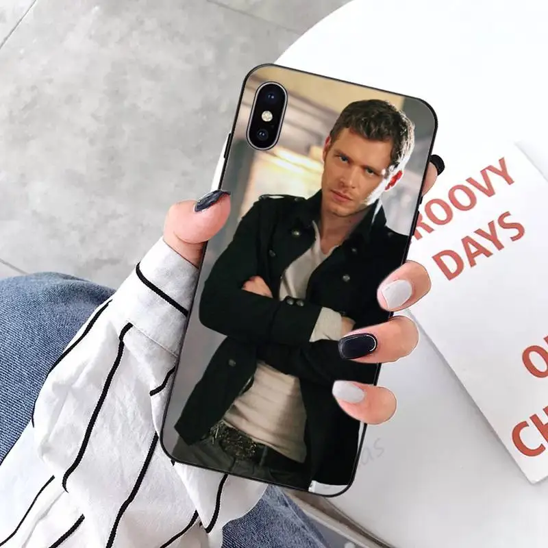 

Klaus Mikaelson the Vampire Diaries funda cover coque Phone Case for iPhone 11 12 pro XS MAX 8 7 6 6S Plus X 5S SE 2020 XR