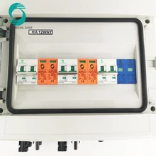 WSDB-PV IP65 550V DC солнечный PV массив строки блок объединителя с MC4 и КАБЕЛЬНОГО САЛЬНИКА для Вьетнама Рынок