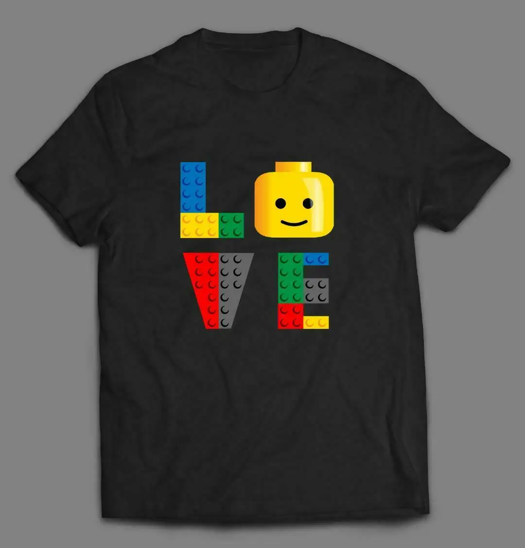 LEGOS LOVE пародия качества OLDSKOOL искусство Мужская футболка много вариантов | одежда