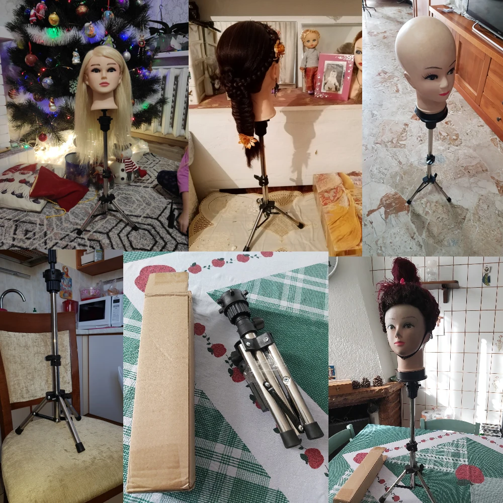 Регулируемый штатив для парика подставка волос манекен тренировочный держатель