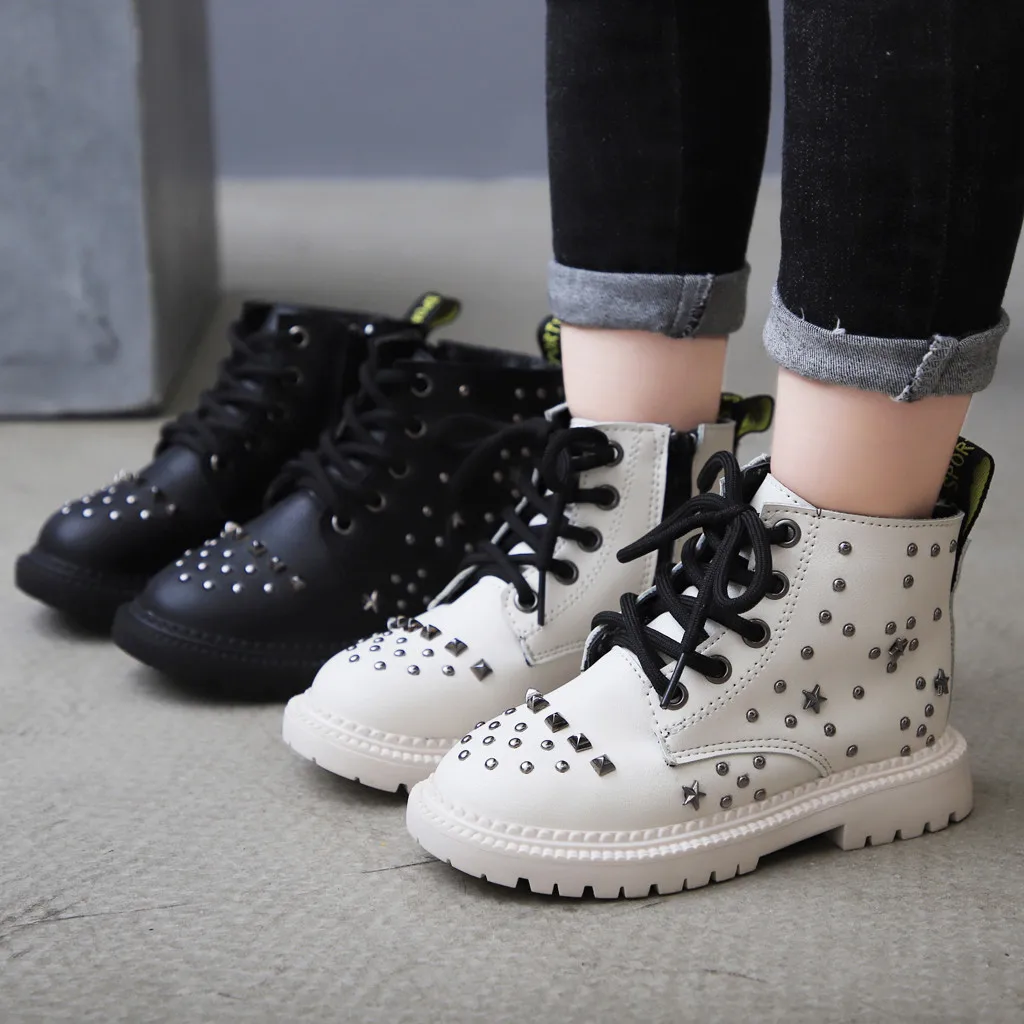 Детская обувь детские ботинки для мальчиков и девочек зимняя детская в стиле