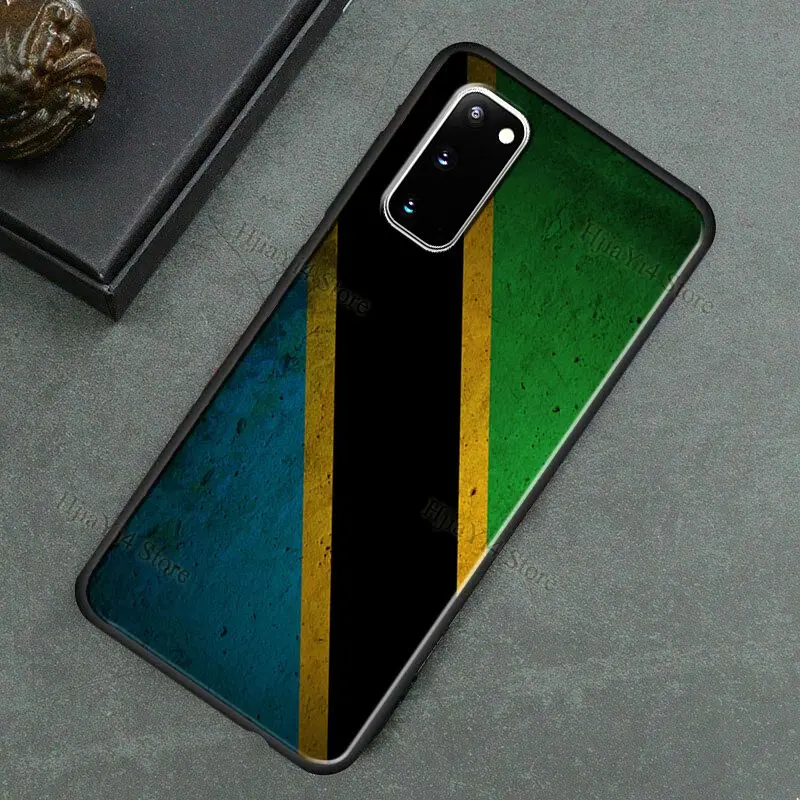 Чехол с гербом оружия Танзании для Samsung Galaxy Note 10 Plus 20 Ultra 9 S8 S9 S10 S20 FE S21 | Мобильные