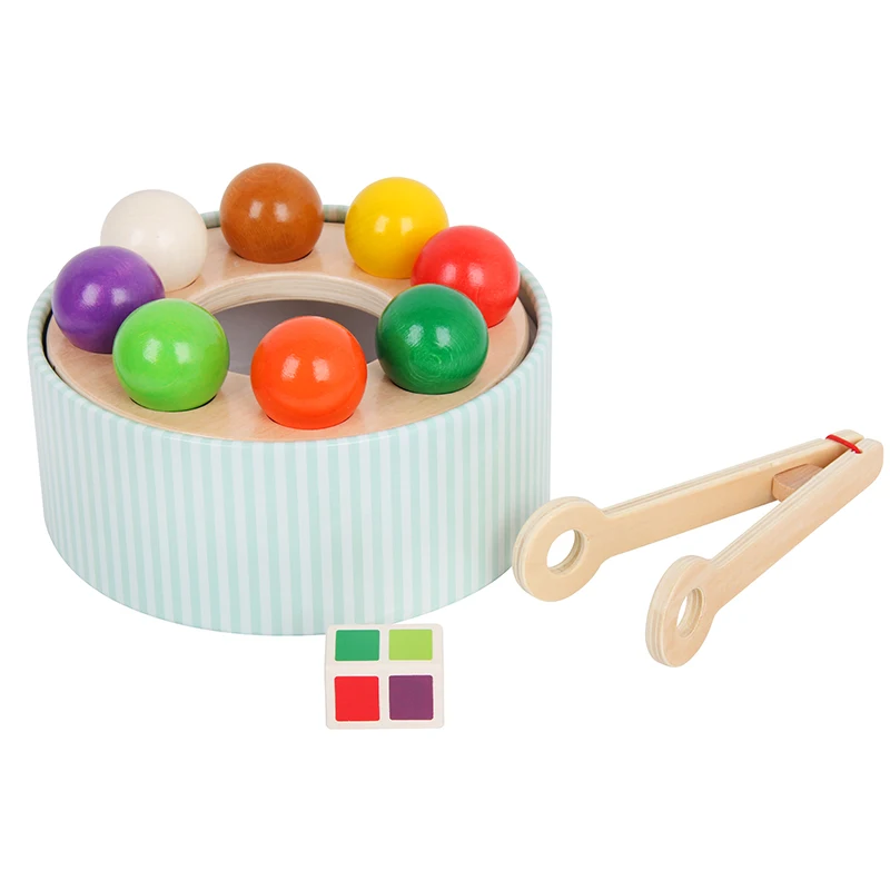 Деревянные игрушки для размножения мозга и радуги шарики haba rainbow billiard