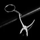 Горячий мини металлический Регулируемый инструмент гаечный ключ брелок кольцо брелок подарок 2010 Высокое качество Мода