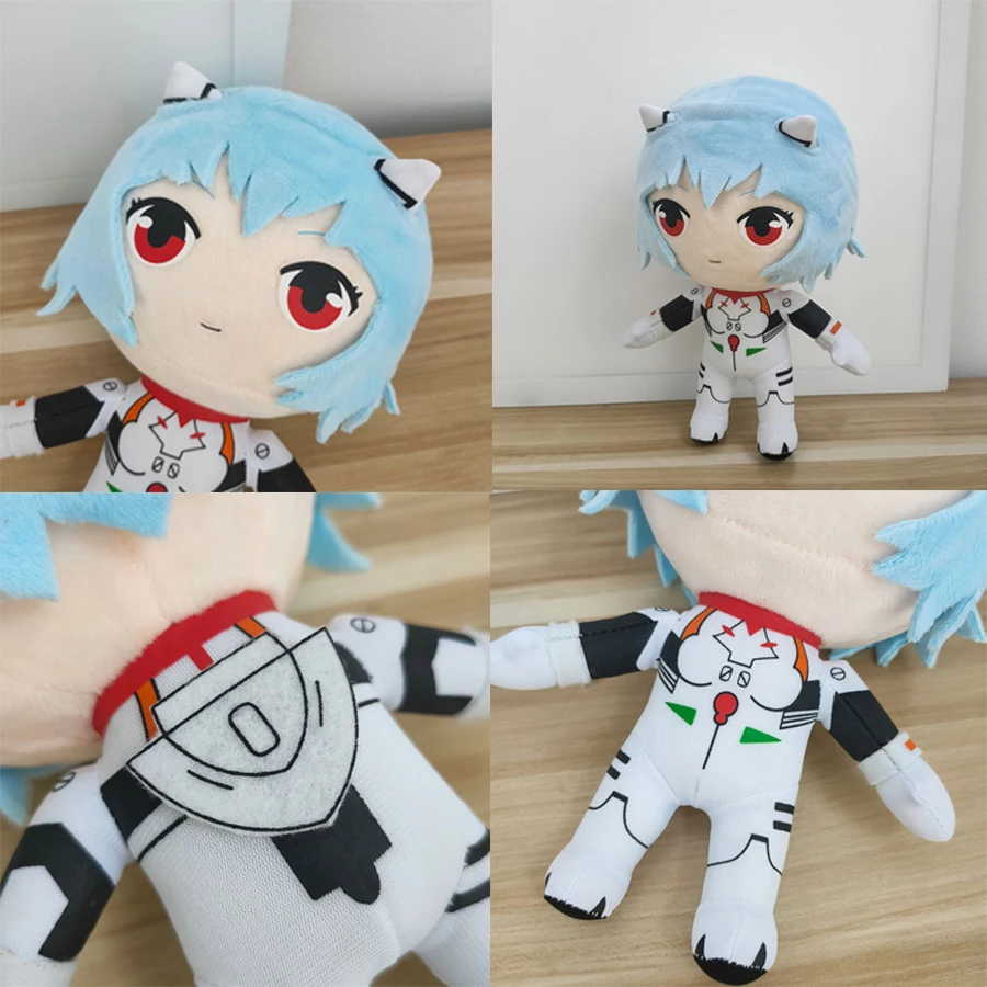 

Rei Plush Doll Kawaii Ayanami Rei Plush Toys Rei Plush Anime Stuffed Plush Toys Christmas Birthday Gift for Kids Princess Pillow