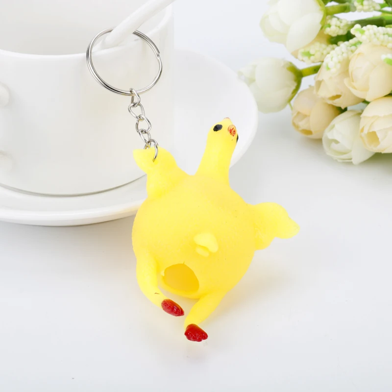 Брелок для ключей куриное яйцо Несушка | Украшения и аксессуары