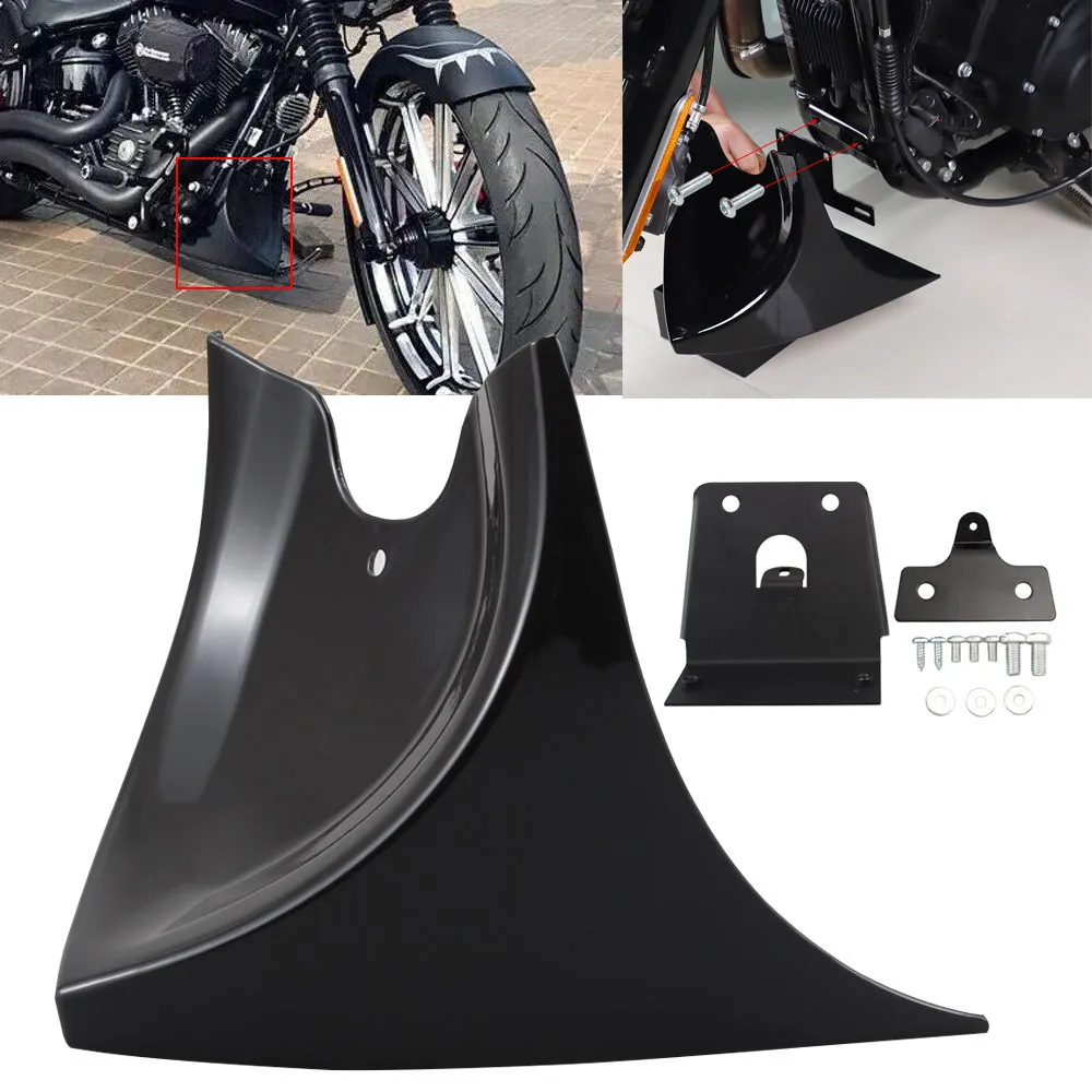 

Универсальный нижний передний спойлер для мотоцикла, обтекатель для Harley KAWASAKI Honda Suzuki Yamaha Victory