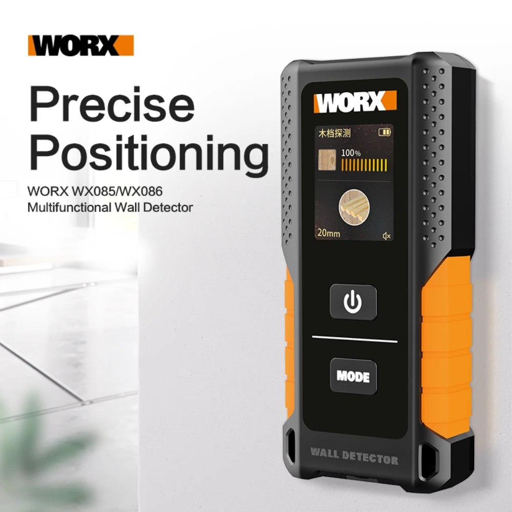 Многофункциональный детектор Worx Stud Finder WX086 3 в 1 металлических и деревянных