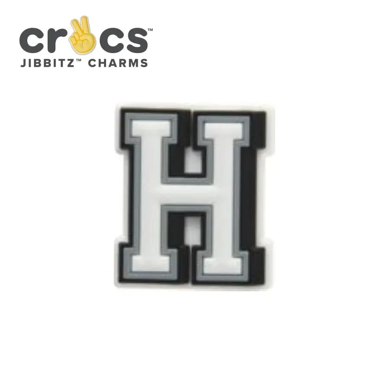 CROCS Jibbitz Letter H|Украшения для обуви| |
