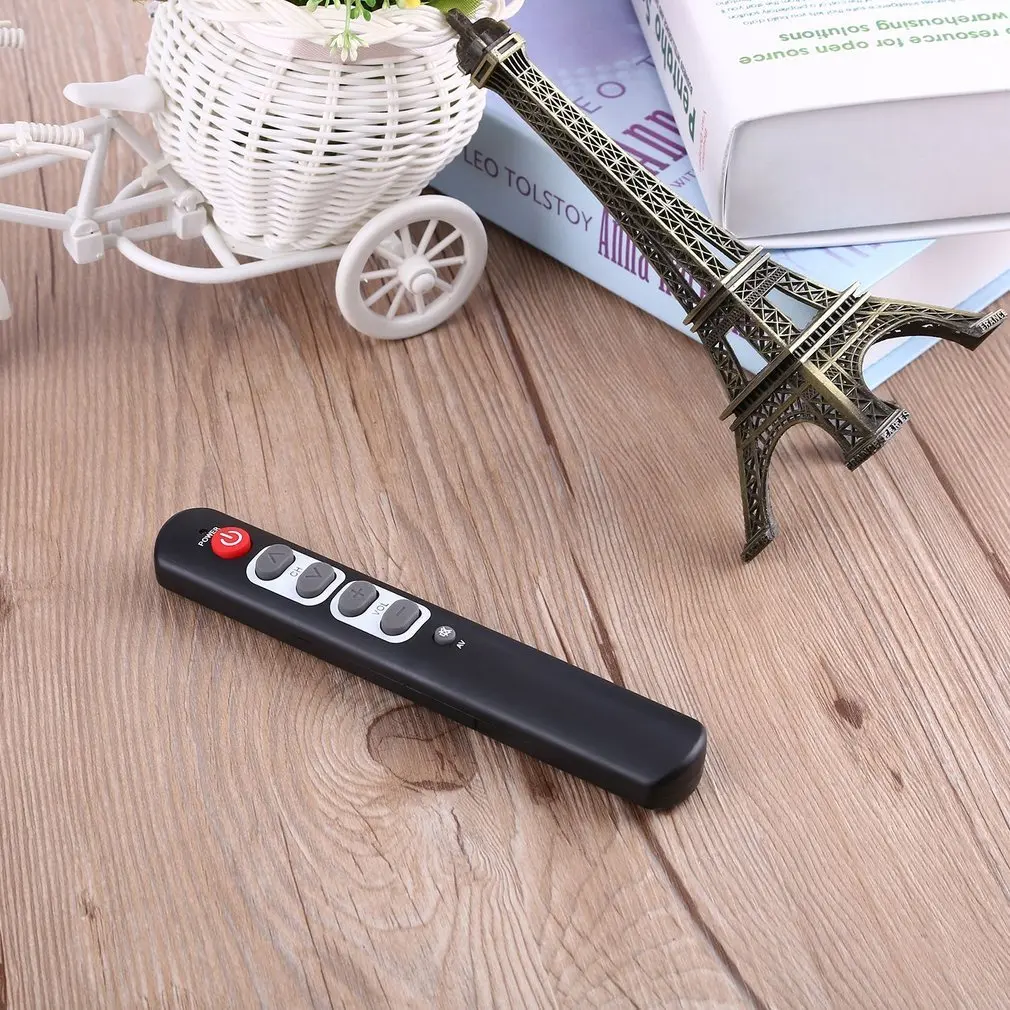 Пульт ДУ Универсальный с 6 кнопками Hi-Fi 433 МГц | Электроника