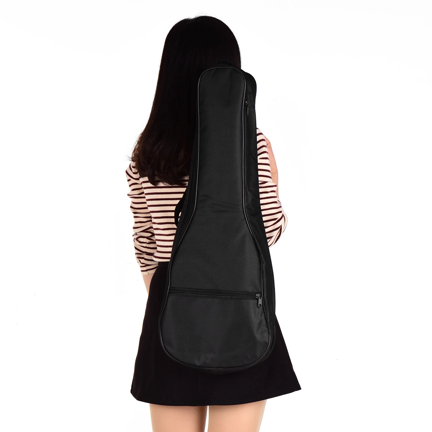 26 Inch Tenor Ukulele Bag Ukelele Uke Backpack Case 5mm Padding with Adjustable Shoulder Straps Carry Handle Black | Спорт и