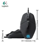 Проводная игровая мышь Logitech G302 с USB-интерфейсом, 87 DPI, Windows 104000