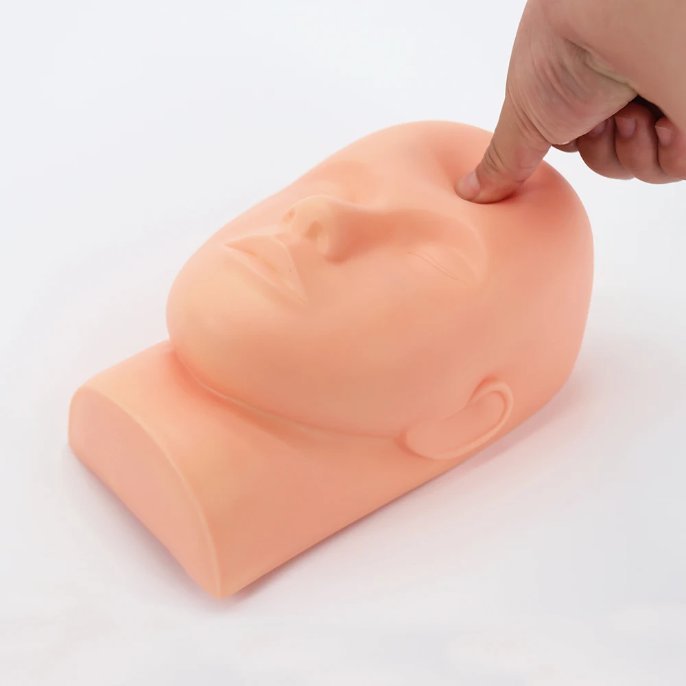 Голова манекен NATUHANA плоский глаз наращивание ресниц тренировка модель косметики