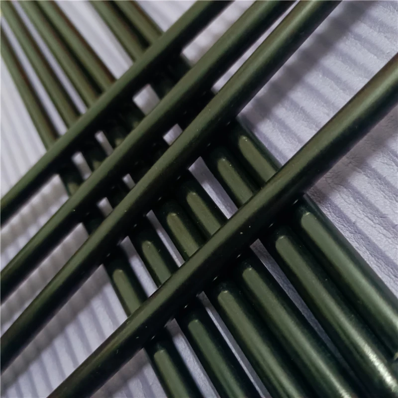 2PCS Black Glass Fiber Rod Diameter 8mm 8.5mm Fiberglass Elastic Insulation Rods Model Material Lenght 75mm | Игрушки и хобби