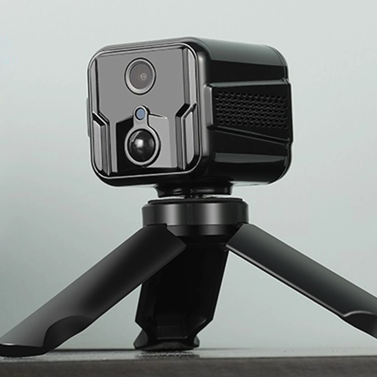 

Новая умная Беспроводная камера 1080P Wi-Fi с двухсторонним звуком, портативная камера видеонаблюдения, сетевая камера 4G (черная)