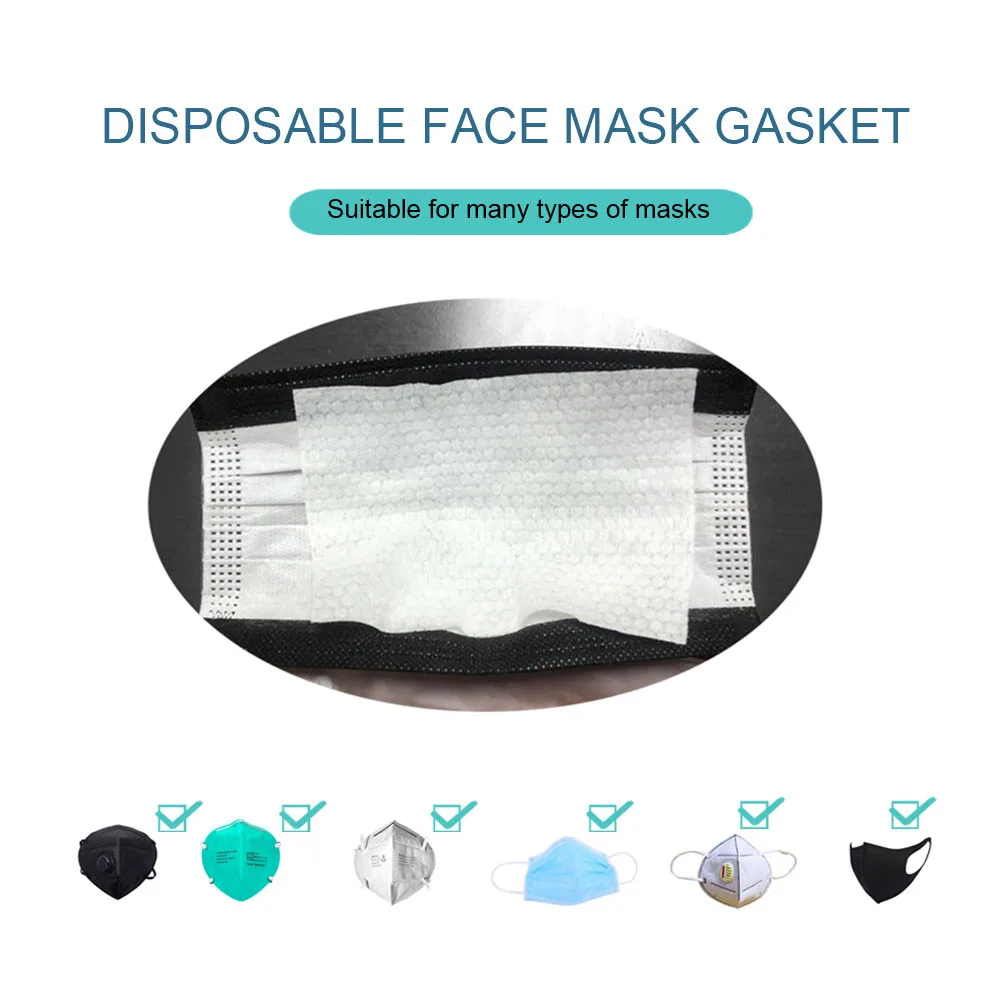 100 шт. одноразовая маска прокладка пыленепроницаемый фильтр дышащая изолирующая