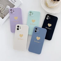 ultra thin cute love heart square liquid silicone phone case for iphone 12 11 pro xs max xr x 8 7 6 6s plus se luxury soft cover