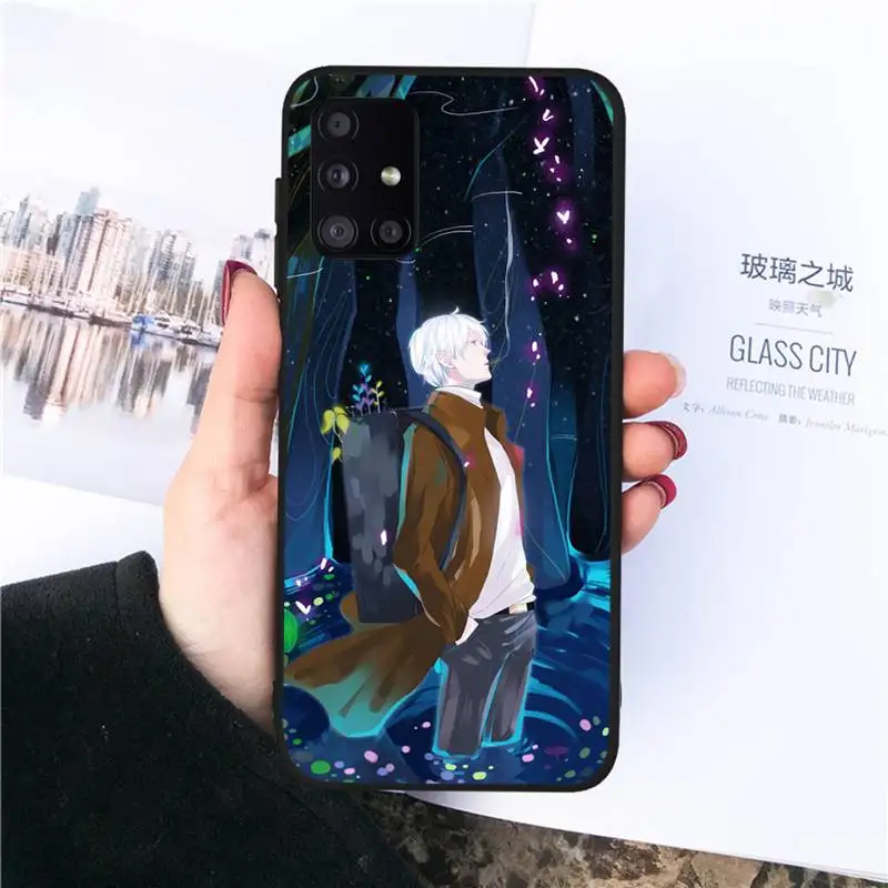 

Mushishi Japanese Anime Phone Case For Samsung galaxy S 7 8 9 10 20 edge A 6 10 20 30 50 51 70 note 10 plus