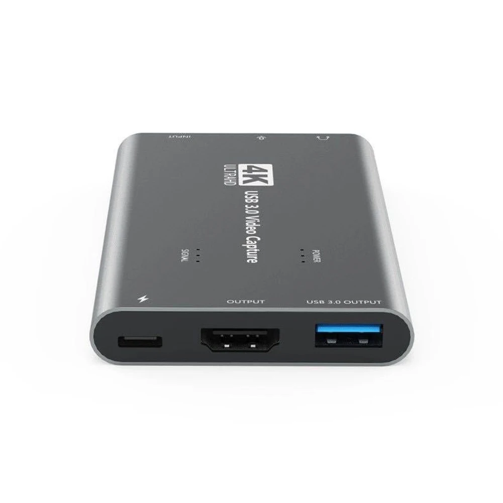 

HDMi Video capture Card USB 3.0 Video capture Grabber Device with Loop Out Mic Audio for Game Live Streaming