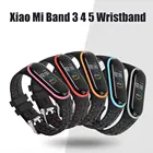 Ремешок для смарт-часов Correa Mi Band 6 5 4, силиконовый Воздухопроницаемый браслет для Mi Band 6 5 4 3