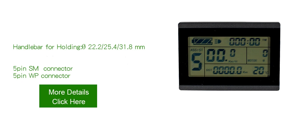 Okfeet KT kunteng дисплей Ebike Kit 24 в 36 в 48 в 72 в интеллектуальная панель управления LCD5 3 6 7 8H LED880 части KT